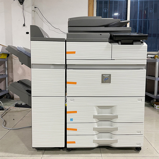 623 夏普MX7508 654 6508 753N高速黑白复印机A3无线网络打印 754