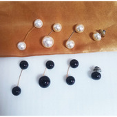 防走光胸针裙子收腰神器钉珍珠一字插针简约百搭小别针固定扣子女