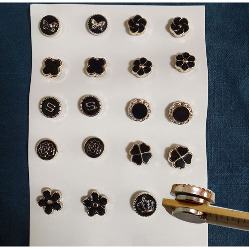 韩版小号防走光磁铁扣免缝免钉衬衣服无痕纽扣不伤衣服丝巾固定扣