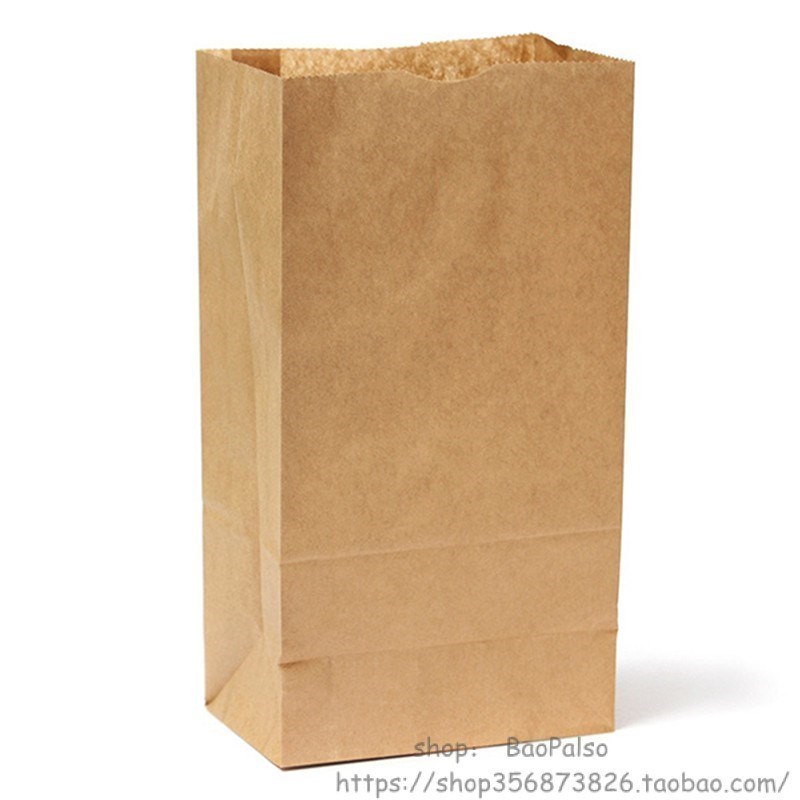 50pcs/lot brown kraft paper bags recyclable gift jewelry foo