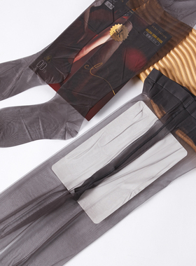 6双SK8918超薄0D丝袜性感透肉光腿加长高透黑丝带脚型隐形连裤袜