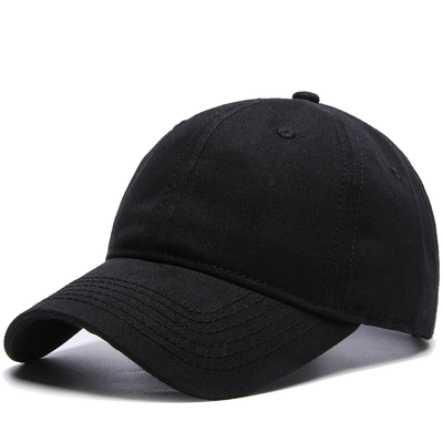 大码帽子男韩版潮户外软顶百搭