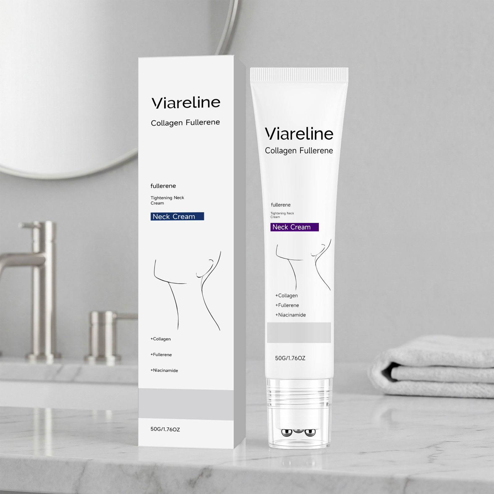 Collagen Neck Cream 胶原蛋白颈霜  Anti wrinkle moisturizing