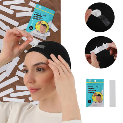 36PCS Hypoallergenic Headscarf Tape for Clothing & Scarf