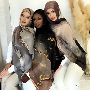 Modal Printed Scarf Shawl Multi-use: scarf shawl, head wrap