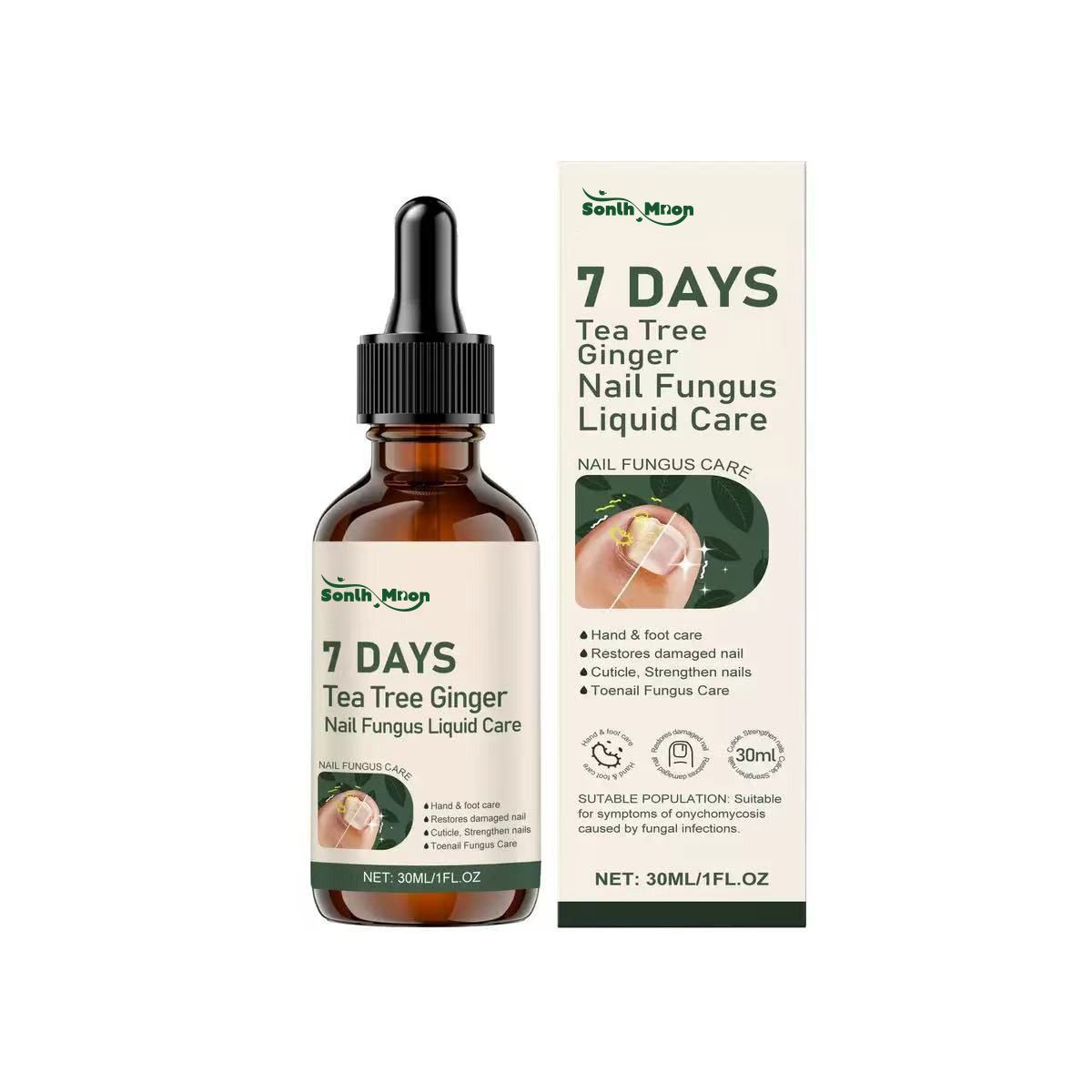 Hand Foot Nail Care Liquid for Grey Nails 指甲护理液亮泽滋养