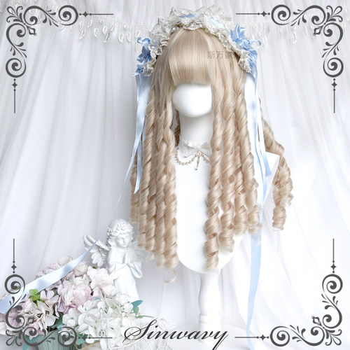 特调优雅古董米白罗马卷