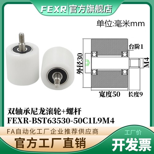 BST63530-50C1L9M4尼龙滚轮