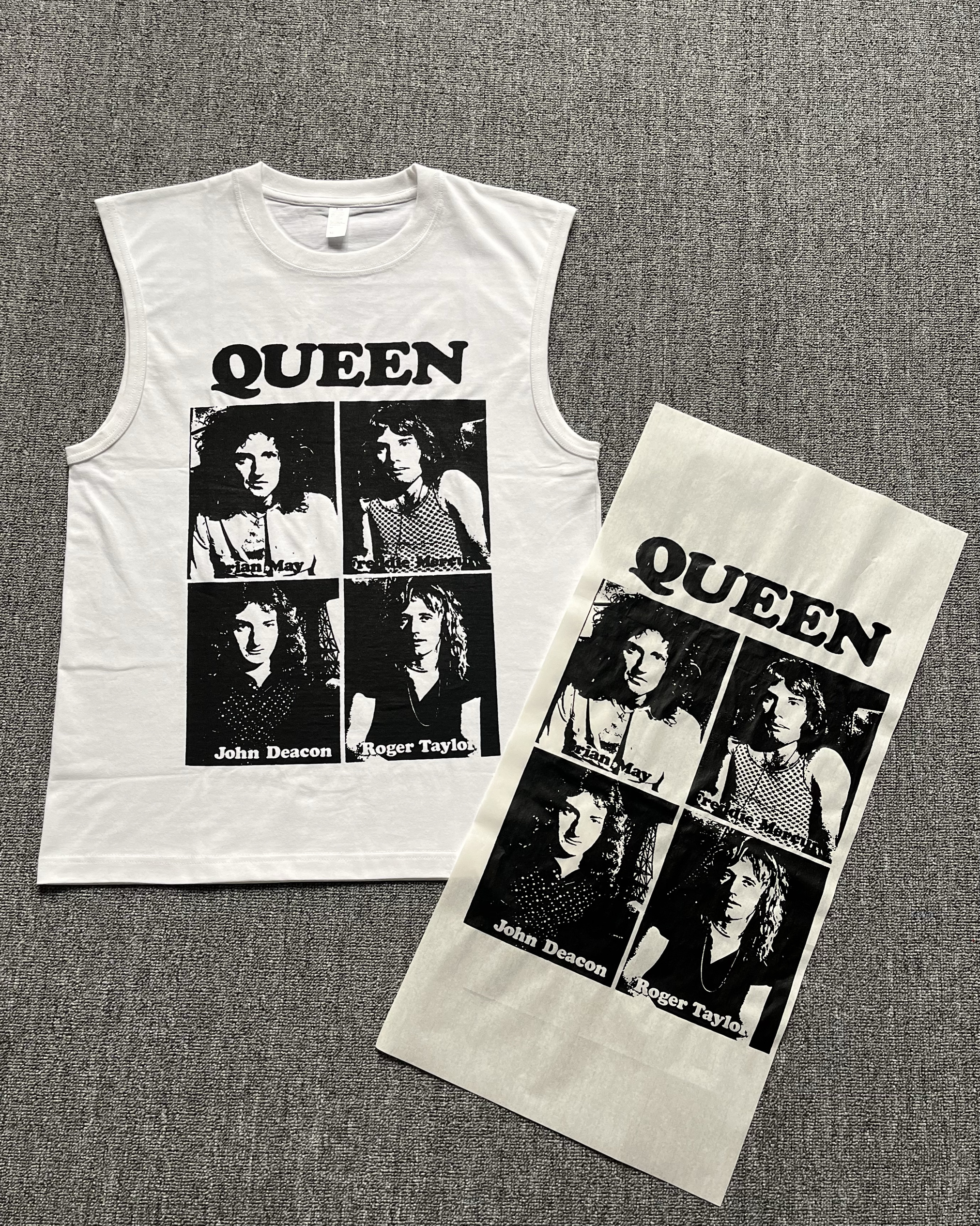 回路商店皇后摇滚坎肩vintage