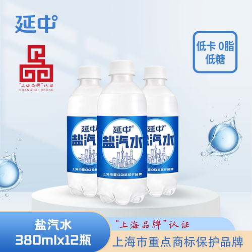 延中上海盐汽水低能量碳酸饮料