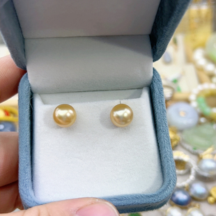 18k海水金珠920元 10正圆无暇极光 卡9