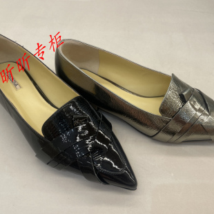 Dissona迪桑娜女鞋2025春季休闲平跟尖头浅口单鞋女178793 178760