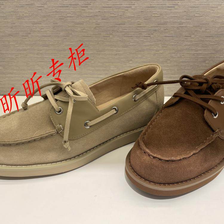 蹀愫女鞋2025春季增高乐福鞋舒适单鞋女软底懒人豆豆鞋TA65123-52