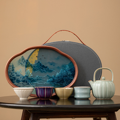 故宫五大名窑旅行茶商务伴手礼品