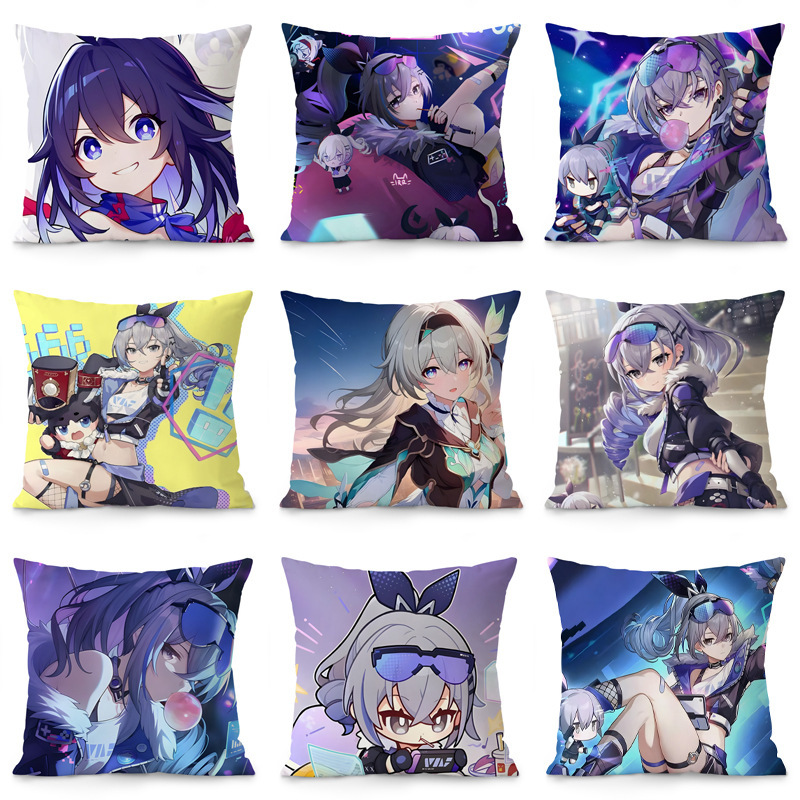 银狼周边抱枕可定崩坏星穹铁道玩偶游戏动漫等身车载沙发卧室