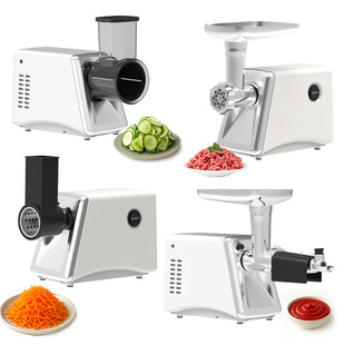 跨境电动绞肉机多功能家用绞肉灌肠机220v欧规110v美规插电式