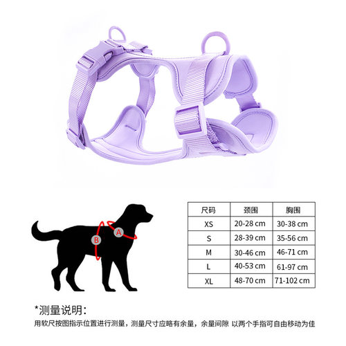 跨境爆品WildOne宠物狗狗胸背带套装PVC项圈牵引绳中小型夏季透气