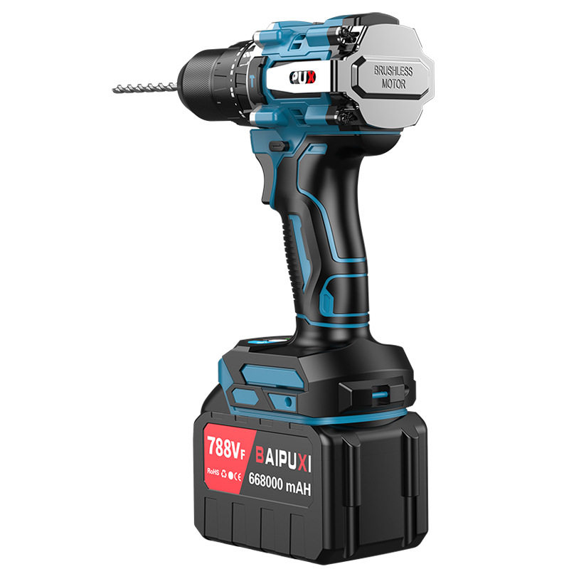 柏普希无刷充电手电钻锂电钻家用多功能手枪钻电动电钻电动螺丝刀,五金/工具,电钻,淘宝优惠券,粉丝福利购,淘宝优惠卷