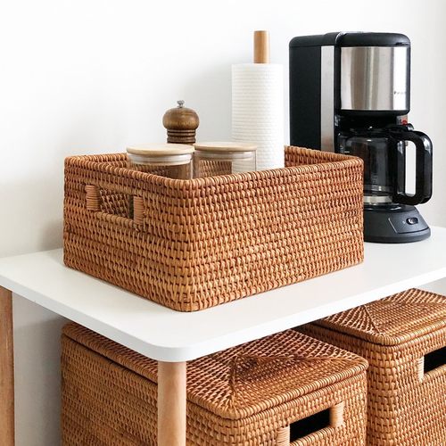 越南藤编收纳筐脏衣服零食玩具