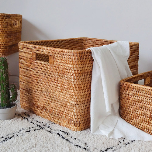 纯手工材料天然环保越南藤编