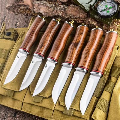 蒙族手把肉小刀锻造牛排