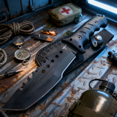 手把肉刀多功能露营钓鱼割肉餐刀