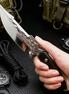 手把肉刀水果刀手扒肉多功能露营钓鱼割肉餐刀家用吃羊排烧烤刀具