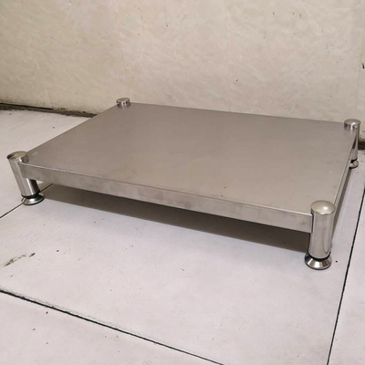 厨房台面收纳单层落地不锈钢