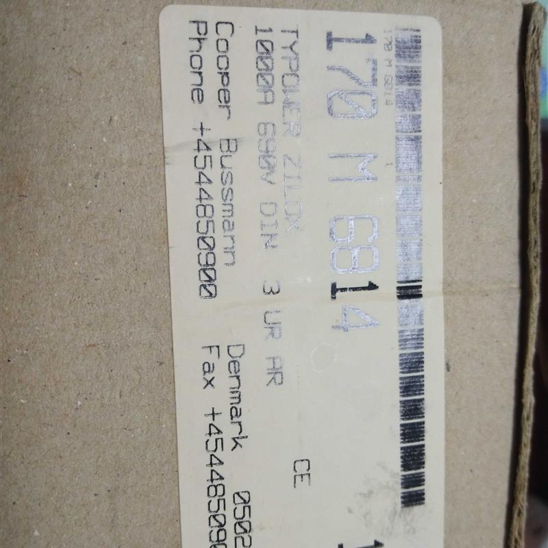 BUSSMANN 保险170M6814