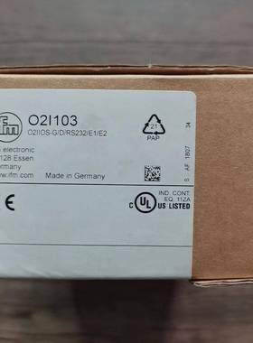 全新原装正品 IFM易福门 O2I103 传感器，实物拍摄，议价