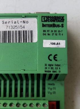 拆机正品  IBS RT 24 DO 32-T 2752754 实物拍摄现货包好