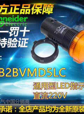 全新带灯新款现货原装XB2BVMD5LC直流220VLED指示灯XB2BVMD5LC