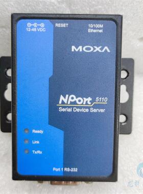 NPORT5110串口服务器以太网转232通讯转换5110保修三个月