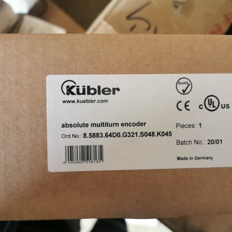 KUBIER库伯勒8.5020.4851.1024全新原装正品现货编码器