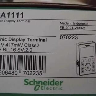 原装 正品 进口变频器面板 VW3A1111