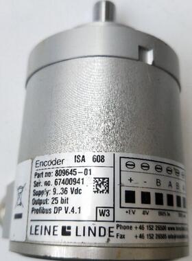 全新正品 ISA 608 809645-01 实物拍摄现货无包装LEINE+LINDE