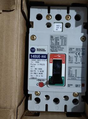 美国AB断路器 140UE-H4 140UE-H4E3-D10 3P 100A