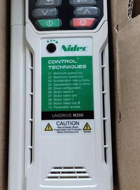 艾默生尼得科CT变频驱动器M200-01200017A10100AB100全新原装