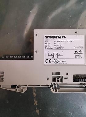 图尔克 BL20-E-8DI-24VDC-P 6827227  包功能 实物拍摄