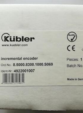 KUBIER库伯勒8.5000.8300.1000.S069全新原装正品现货编码器