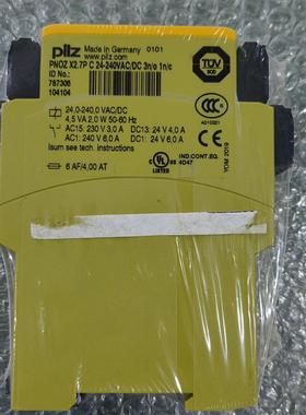 全新原装皮尔兹  PNOZ X2.7P C 24-240VAC/DC 787306