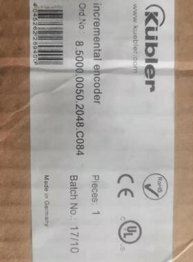 KUBIER库伯勒8.5000.0050.2048.C084全新原装正品现货编码器