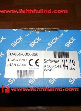 Sick CLV650-6300S50 西克全新工业条码扫描传感器 1060580