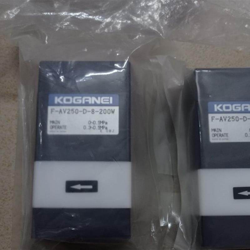 日本原装全新液用气控阀,型号:小金井F-AV250-D-8-200W
