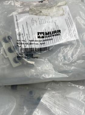 原装穆尔7000-08351-0000000四芯M8公.快速连接器
