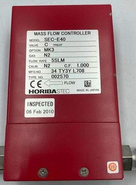 SEC-E40 N2 5SLM 002570 日本 气体质量流量计
