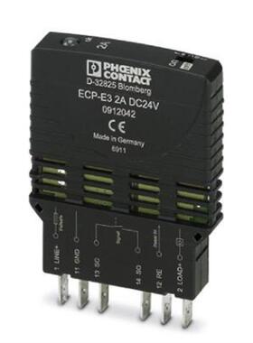 菲尼克斯电子设备断路器 - ECP-E2-10A - 0900100保护设备断路器