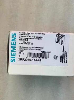 全新 原装 正品 进口/半导体继电器 3RF2050-1AA44