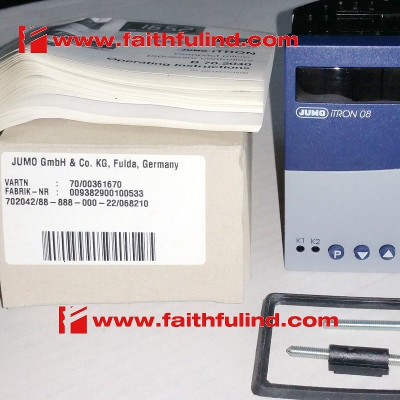 Jumo 00361670 久茂温控器 iTRON 08 702042/88-888-00-22/068210