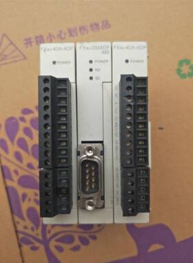 FX3U-4DA-ADP 二手拆机 FX3U-232ADP-MB 包好 请询价议价
